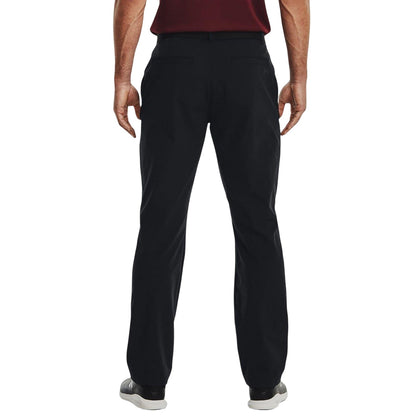 Black - Back - Under Armour Mens Tech Trousers