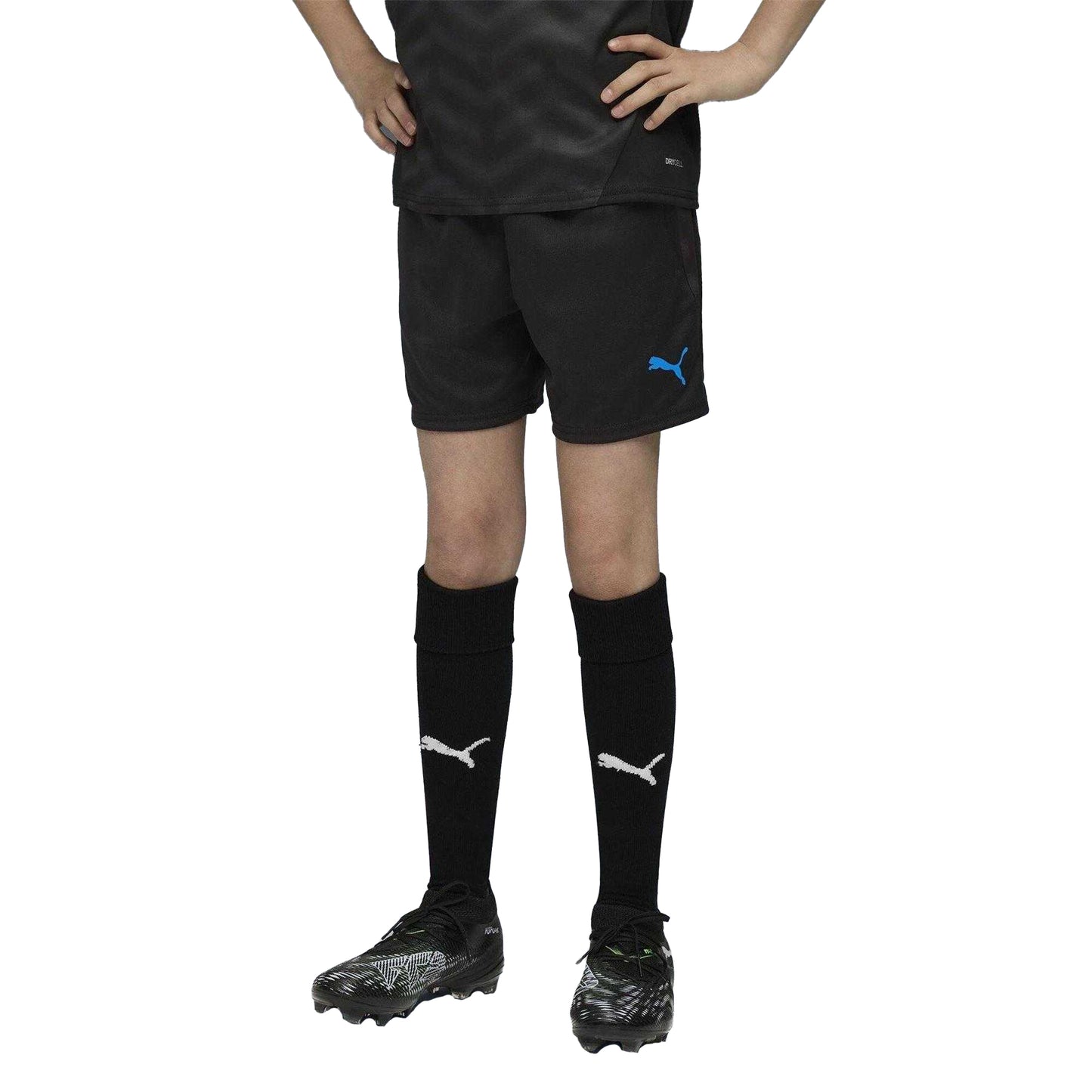 Black-Blue - Lifestyle - Puma Childrens-Kids Cup Shorts