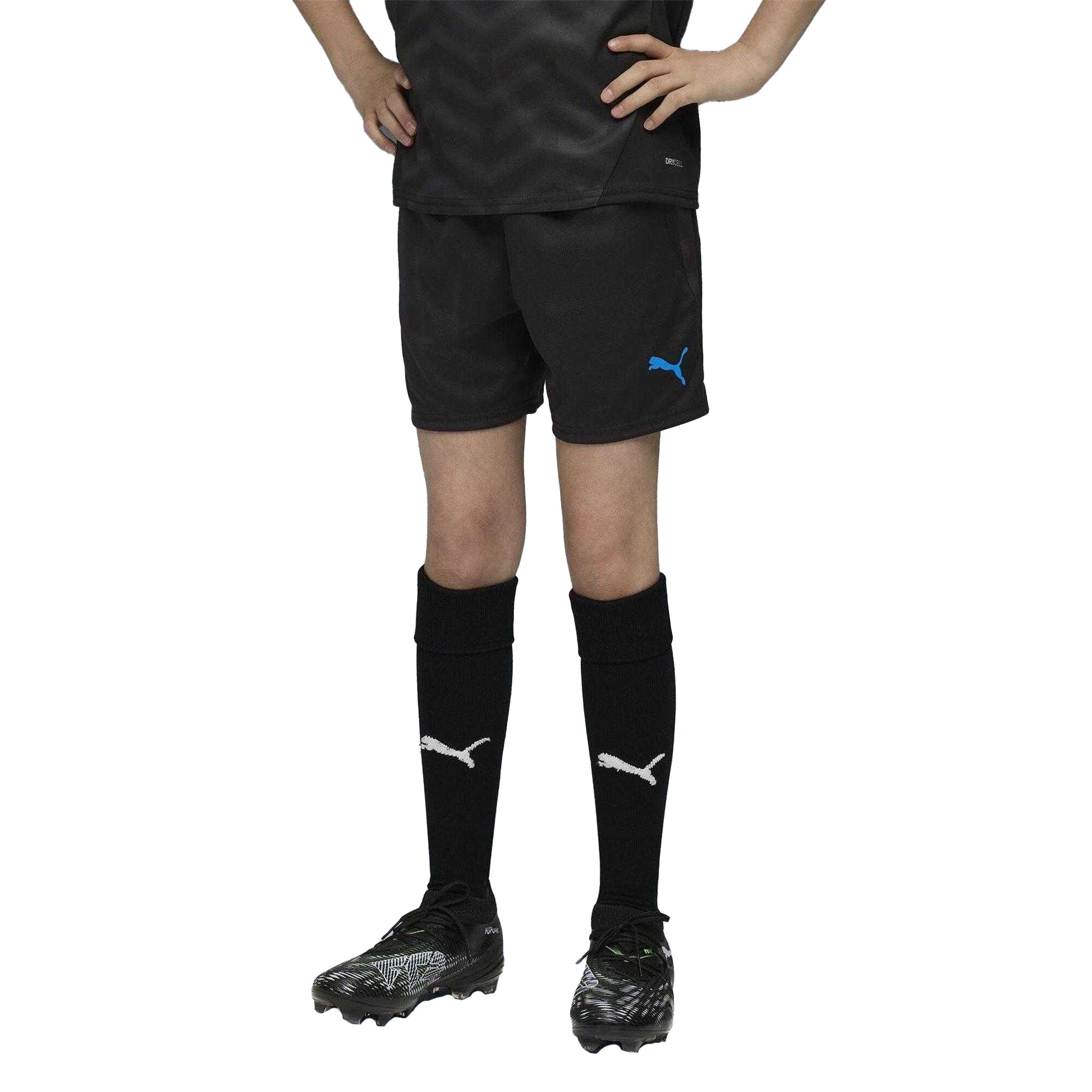 Black-Blue - Lifestyle - Puma Childrens-Kids Cup Shorts