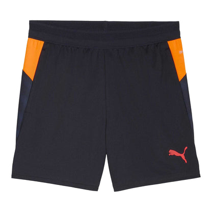 Navy-Orange - Front - Puma Childrens-Kids Cup Shorts