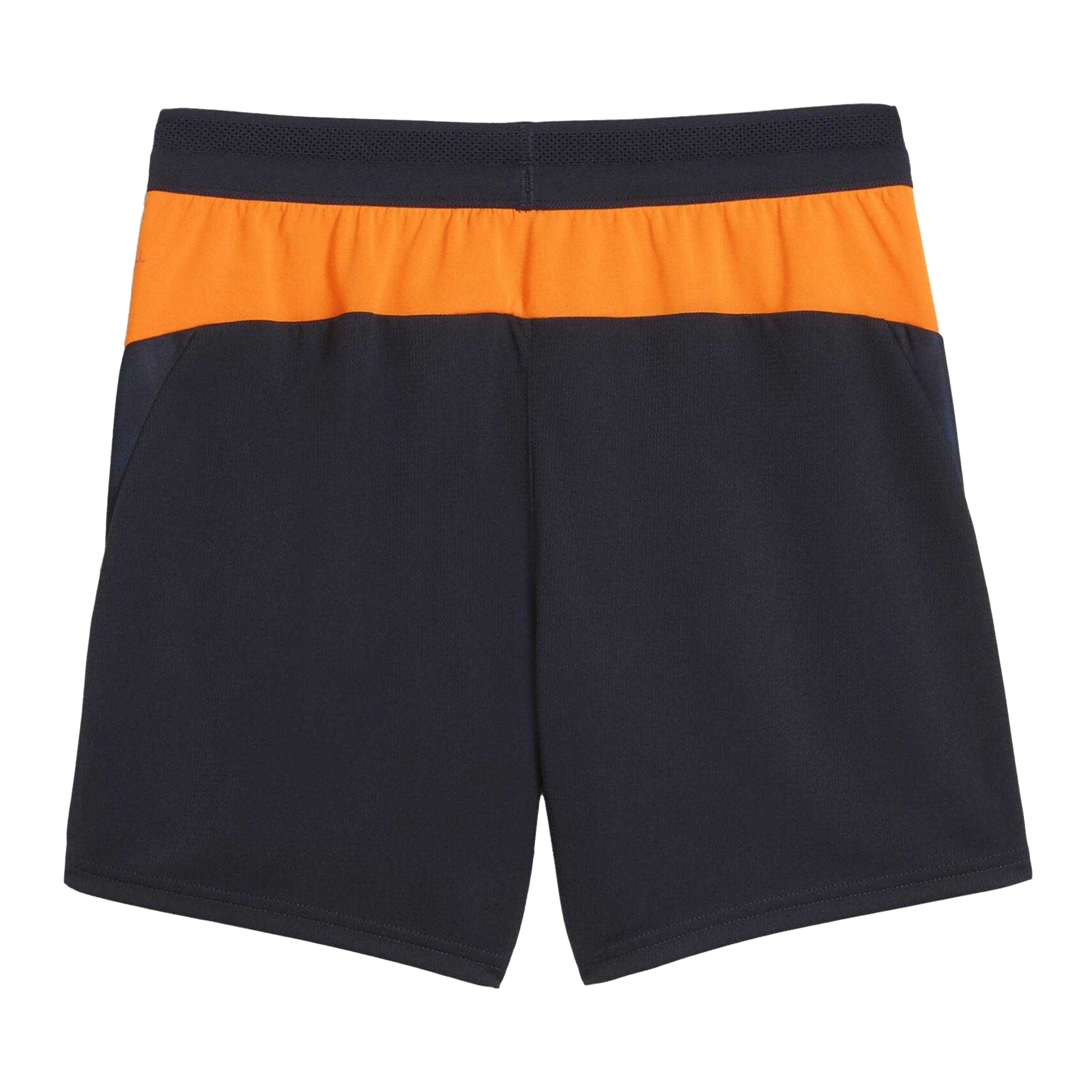 Navy-Orange - Back - Puma Childrens-Kids Cup Shorts