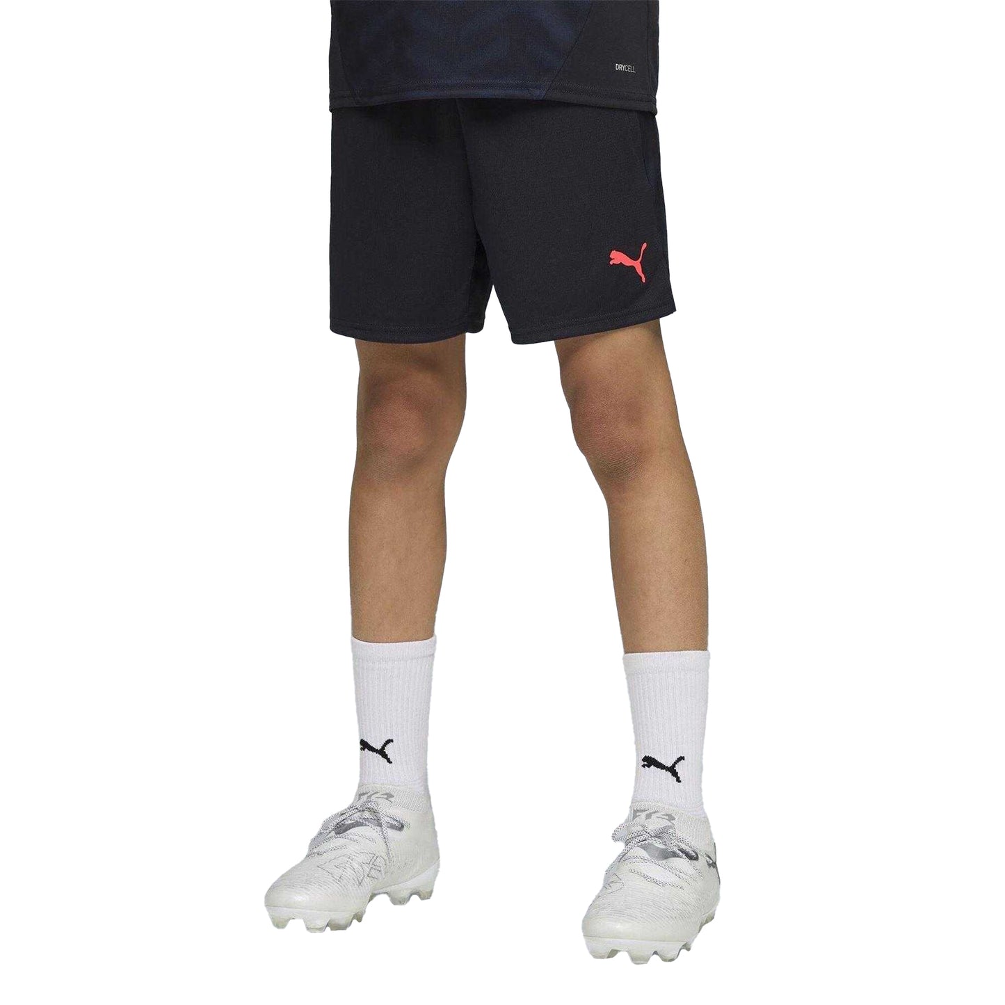 Navy-Orange - Lifestyle - Puma Childrens-Kids Cup Shorts