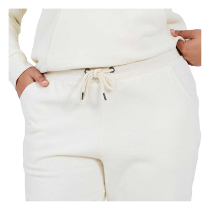 Cream - Side - Brave Soul Womens-Ladies Plus Jogging Bottoms