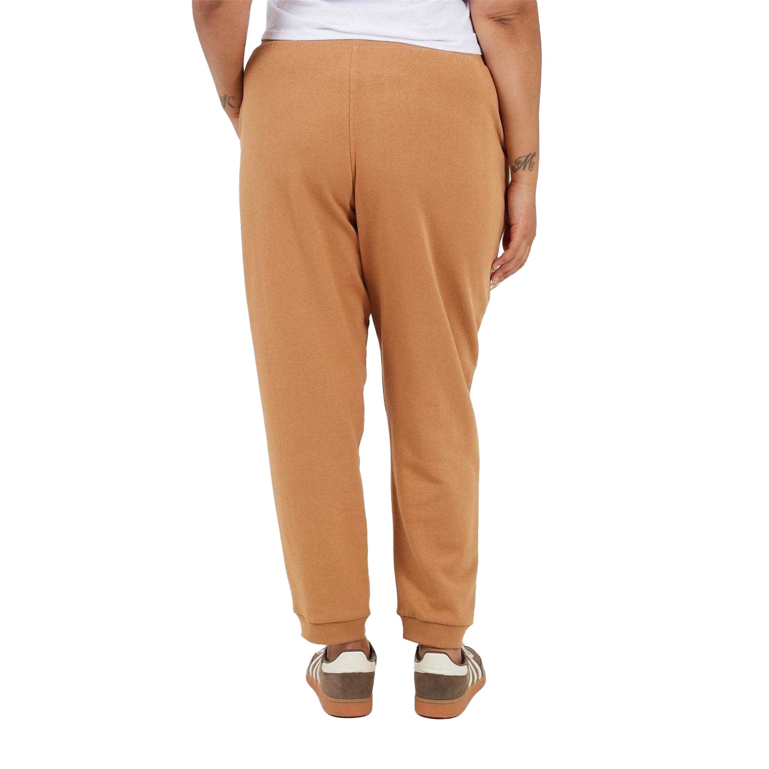 Camel - Back - Brave Soul Womens-Ladies Plus Jogging Bottoms