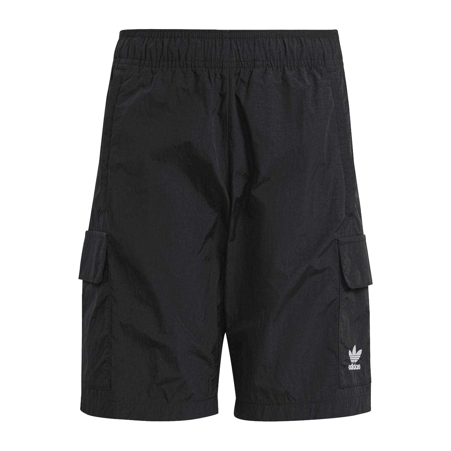 Black - Front - Adidas Childrens-Kids Originals Cargo Shorts