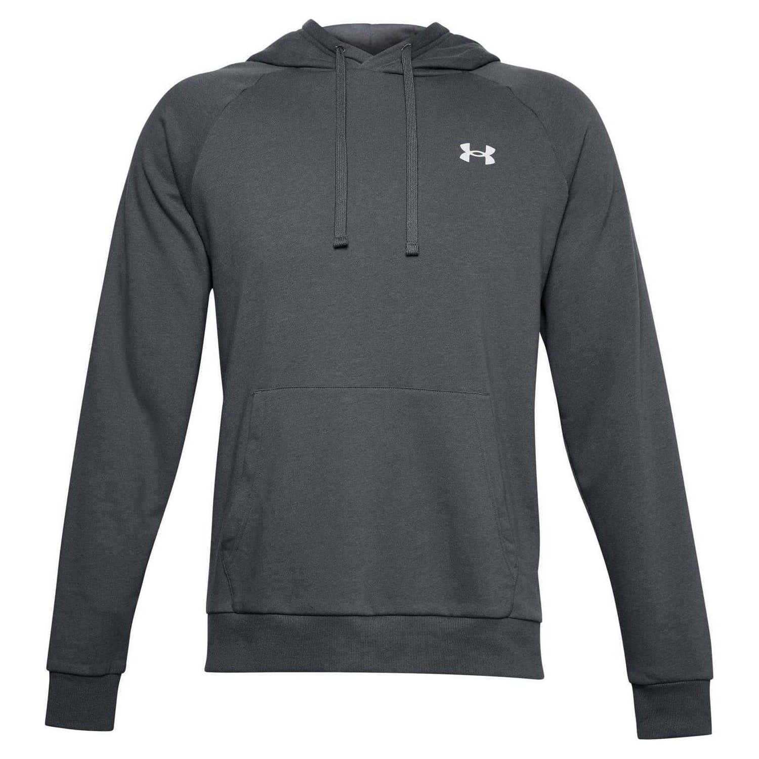 Frost Gray - Front - Under Armour Mens Fleece Hoodie
