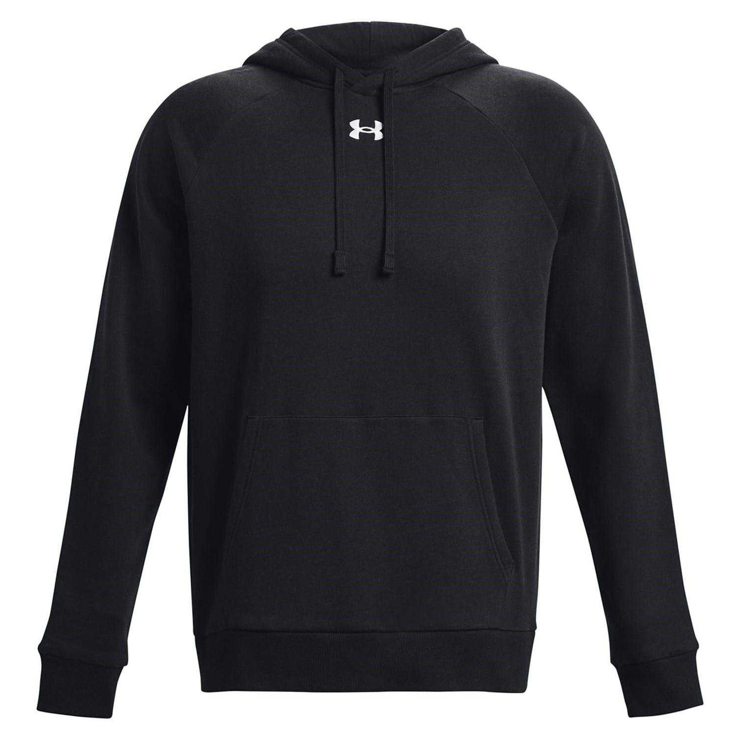 Black - Front - Under Armour Mens Fleece Hoodie