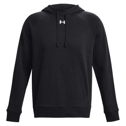 Black - Front - Under Armour Mens Fleece Hoodie