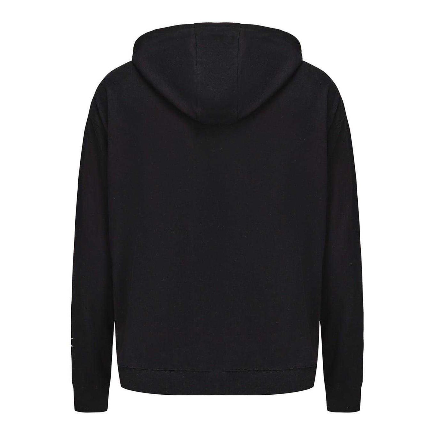 Black - Back - Slazenger Womens-Ladies Leisure Hoodie