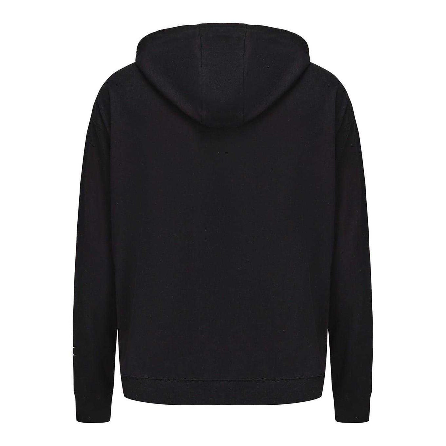 Black - Back - Slazenger Womens-Ladies Leisure Hoodie
