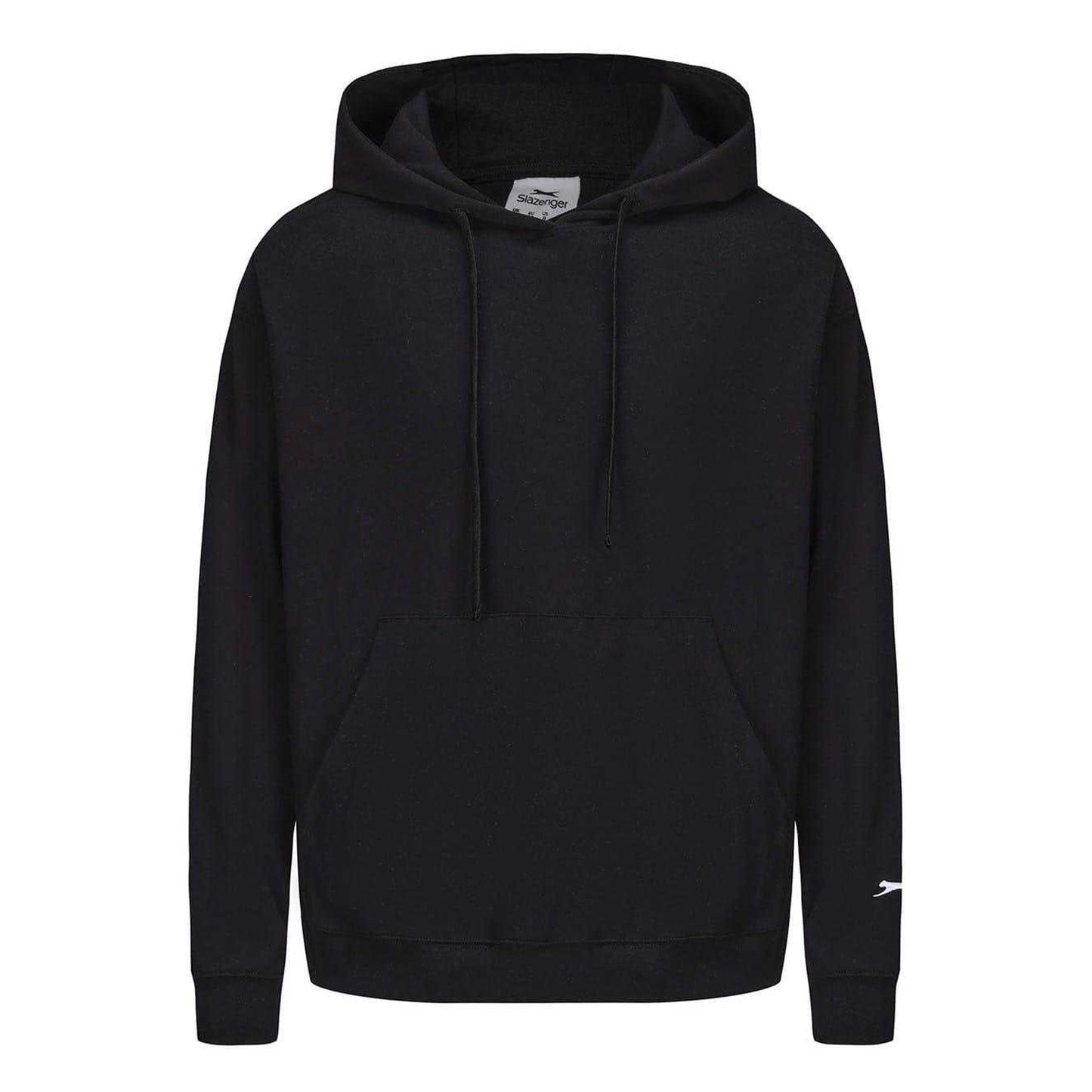 Black - Front - Slazenger Womens-Ladies Leisure Hoodie