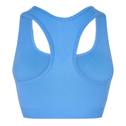 Bluebell - Back - USA Womens-Ladies Ribbed Seamless Sports Bra