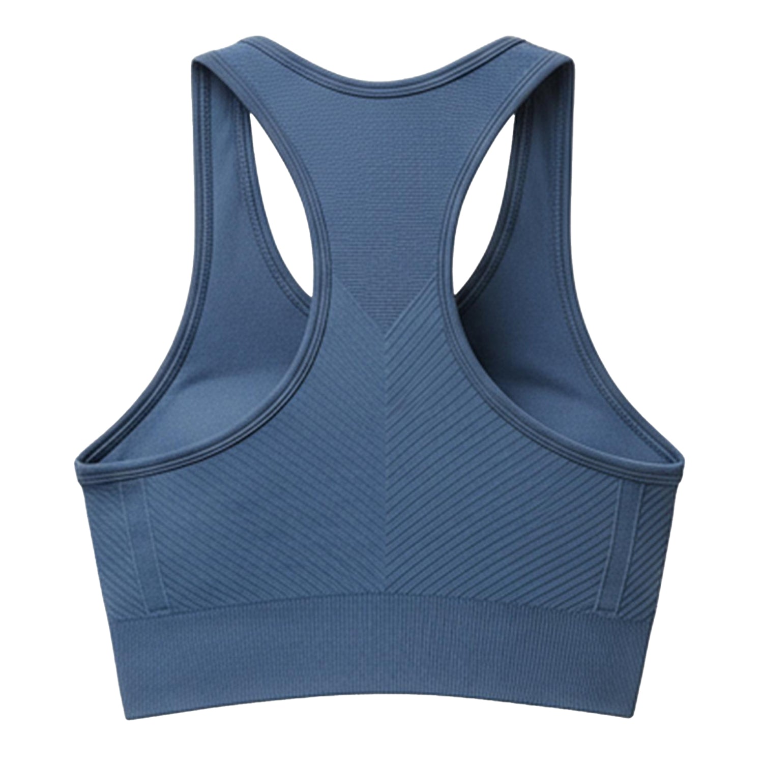 Storm - Back - USA Womens-Ladies Ribbed Seamless Sports Bra