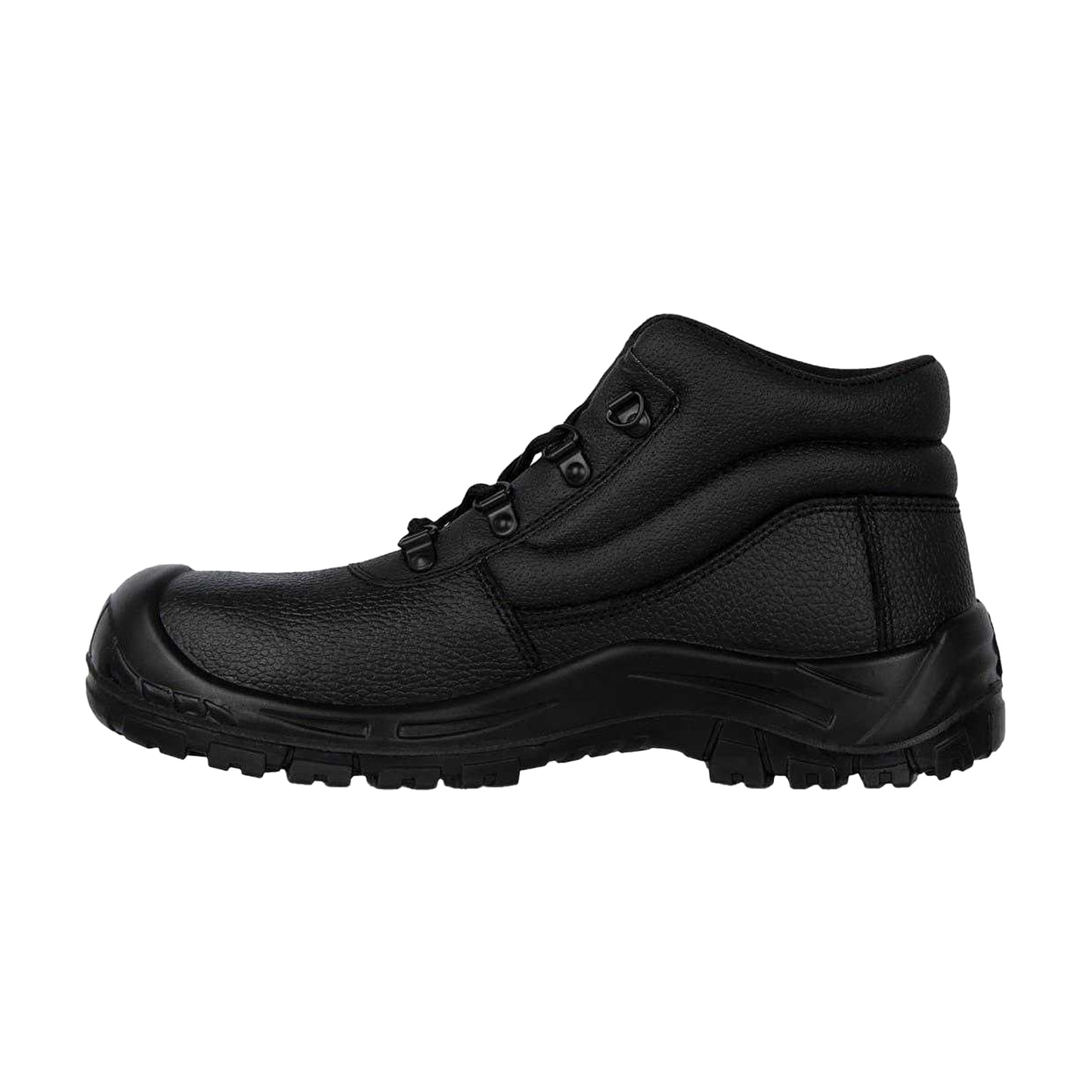 Black - Side - Dunlop Mens North Carolina Leather Safety Boots
