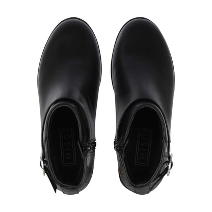 Black - Lifestyle - Miso Girls Buckle Ankle Boots