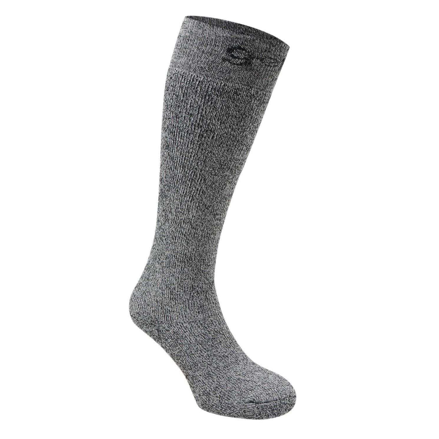 Black - Front - Gelert Womens-Ladies Wellington Boot Socks
