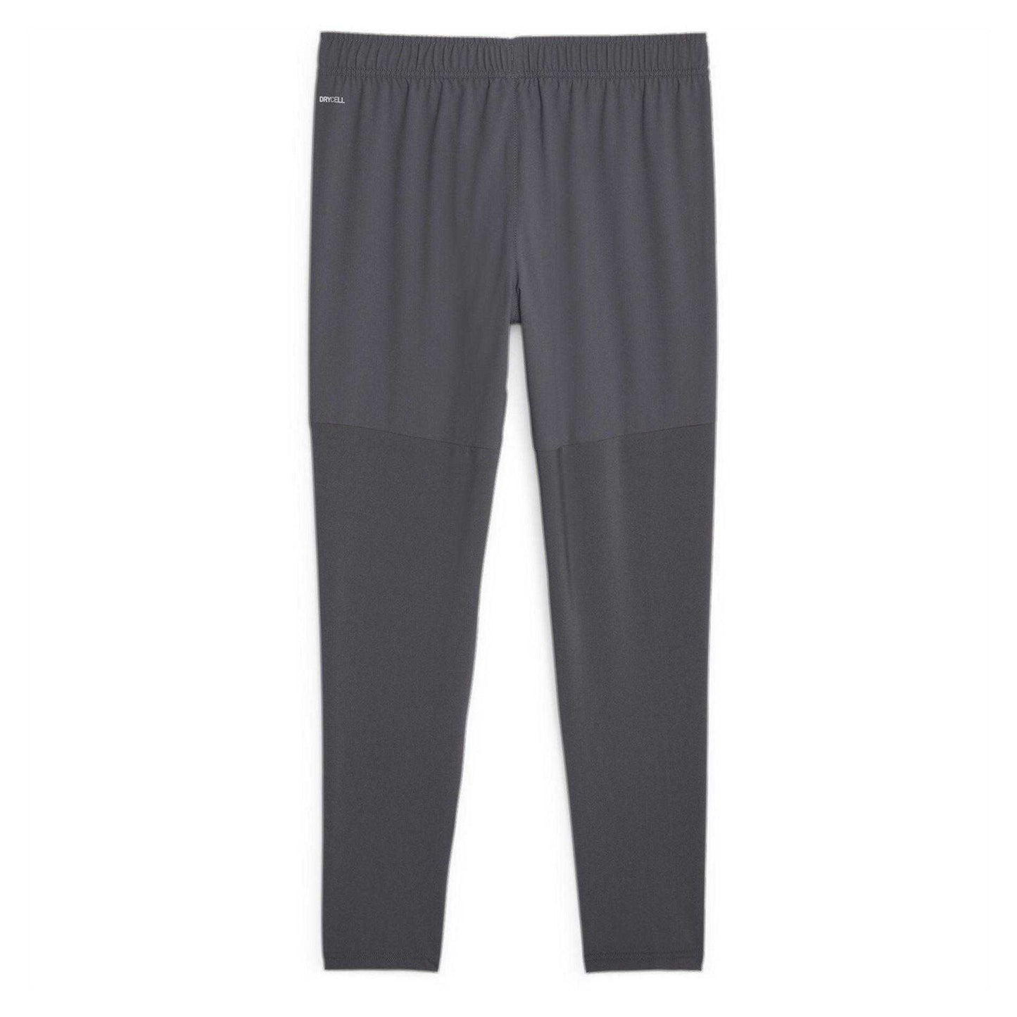 Grey - Back - Puma Womens-Ladies Manchester City FC Tapered Jogging Bottoms