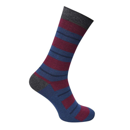 Multicoloured - Side - Firetrap Mens Plain Formal Socks (Pack of 3)