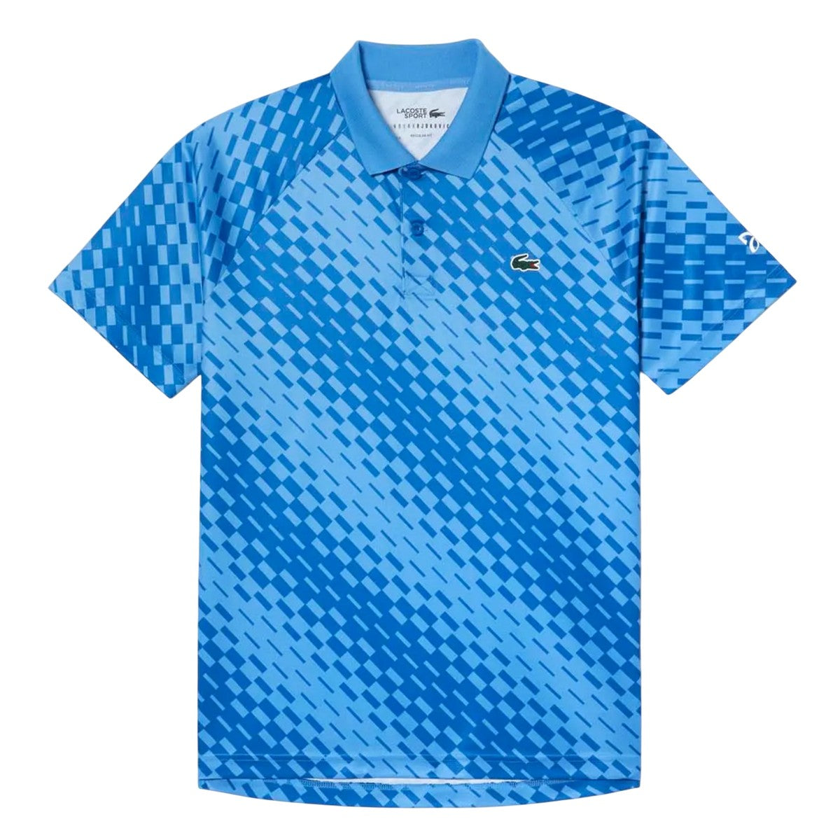 Multicoloured-Multicoloured - Front - Lacoste Mens Novak Djokovic Tennis Polo Shirt