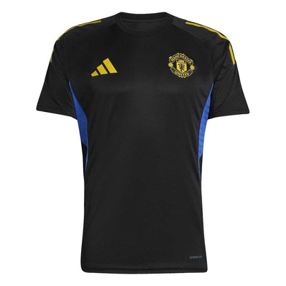 Black - Front - Adidas Unisex Adult 2025-2026 Manchester United FC Football Jersey