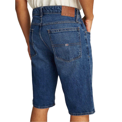 Dark Denim - Lifestyle - Tommy Jeans Mens Ronnie Denim Shorts