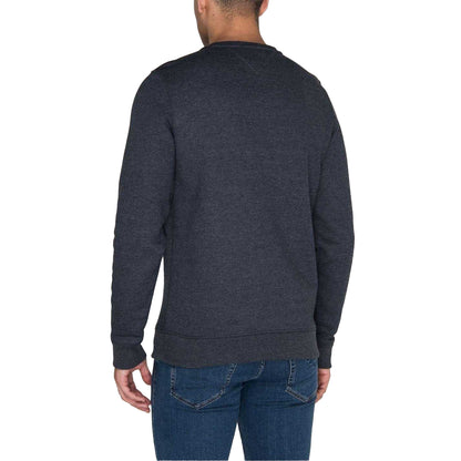 Navy - Back - Tommy Jeans Mens Fleece Lined Sweatshirt