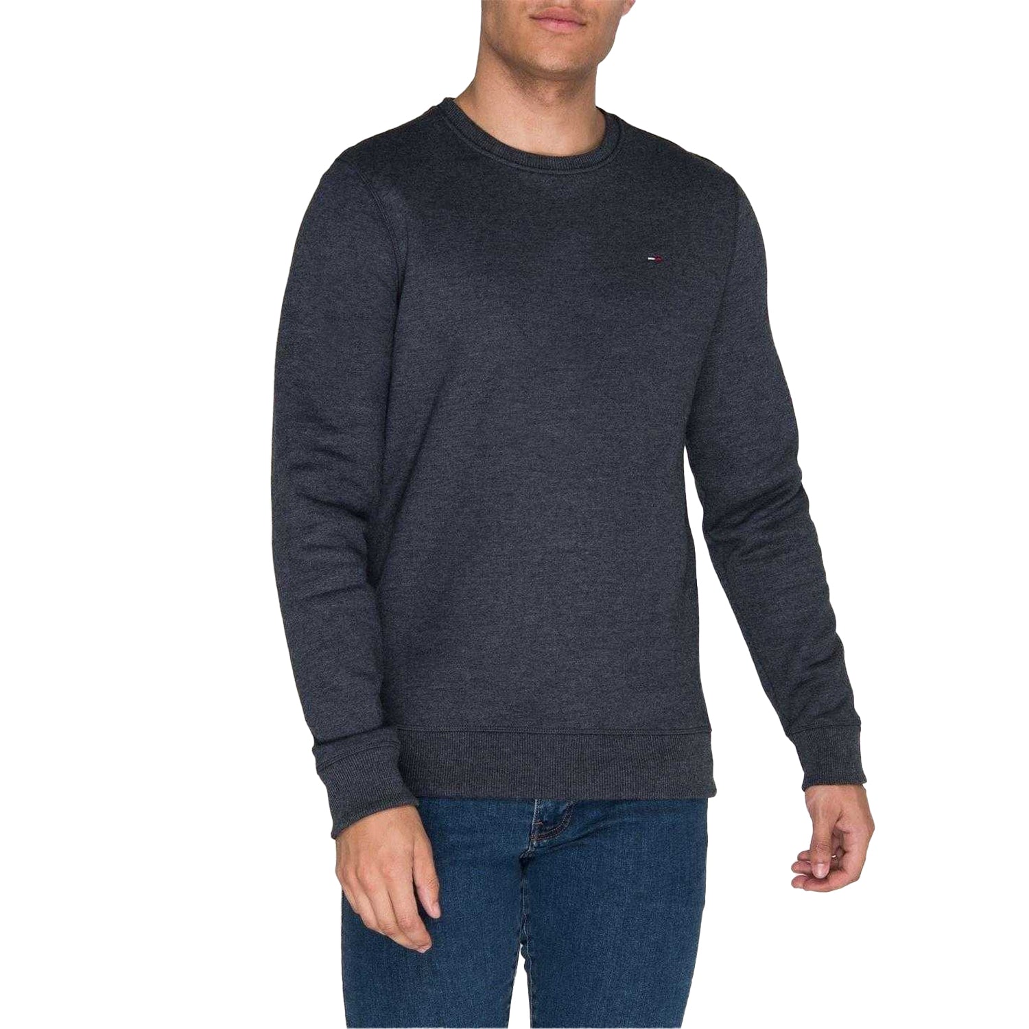 Navy - Lifestyle - Tommy Jeans Mens Fleece Lined Sweatshirt