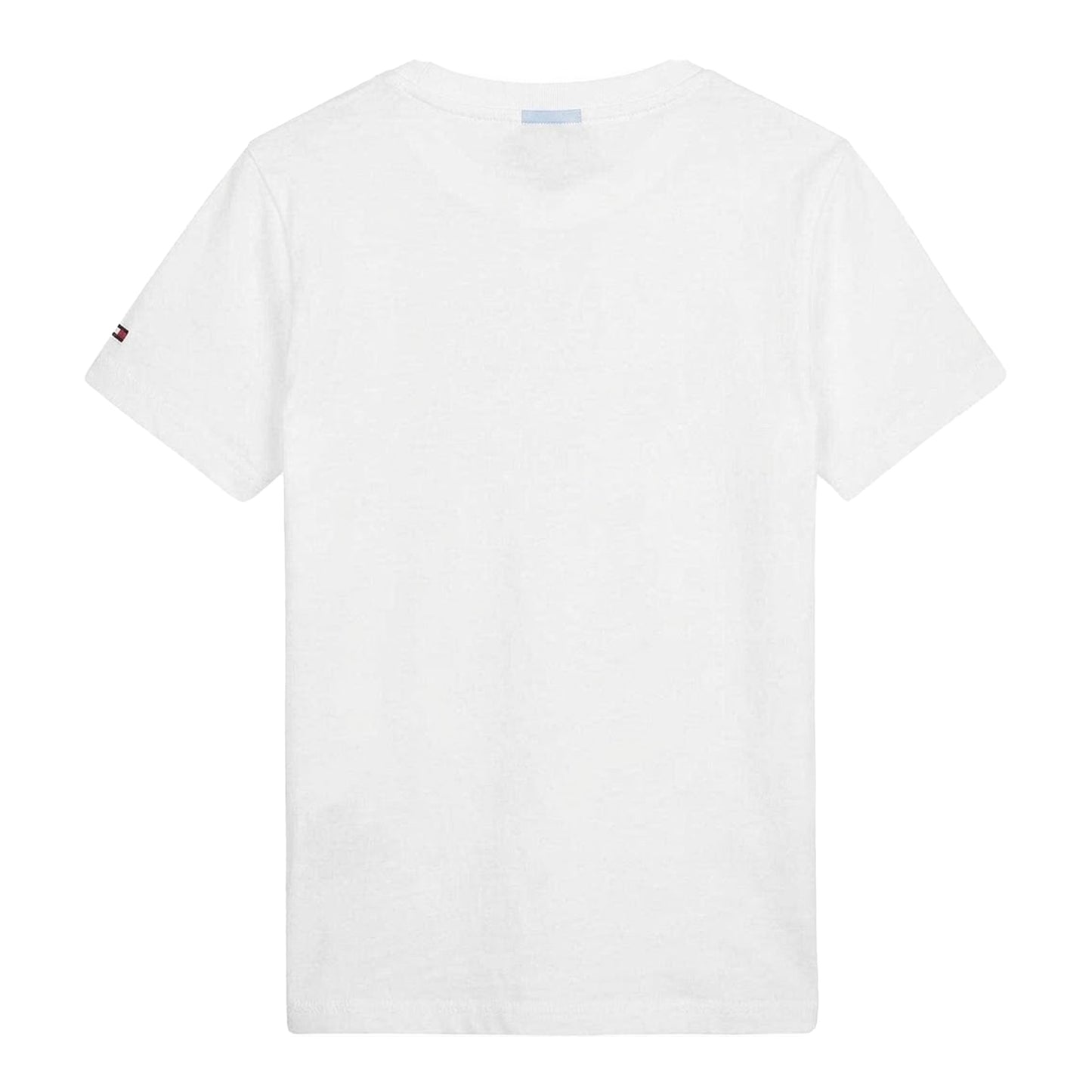 Bright White - Back - Tommy Hilfiger Boys Corp Logo T-Shirt