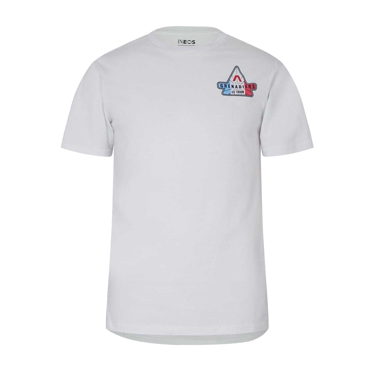 Brilliant White - Front - Castore Mens Grenadiers Tour Logo Regular T-Shirt