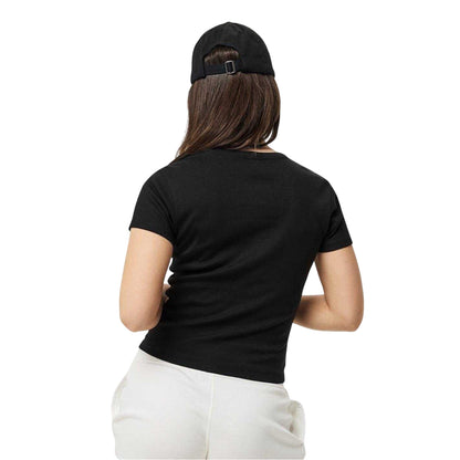 Black - Back - Jack Wills Womens-Ladies Cotton T-Shirt