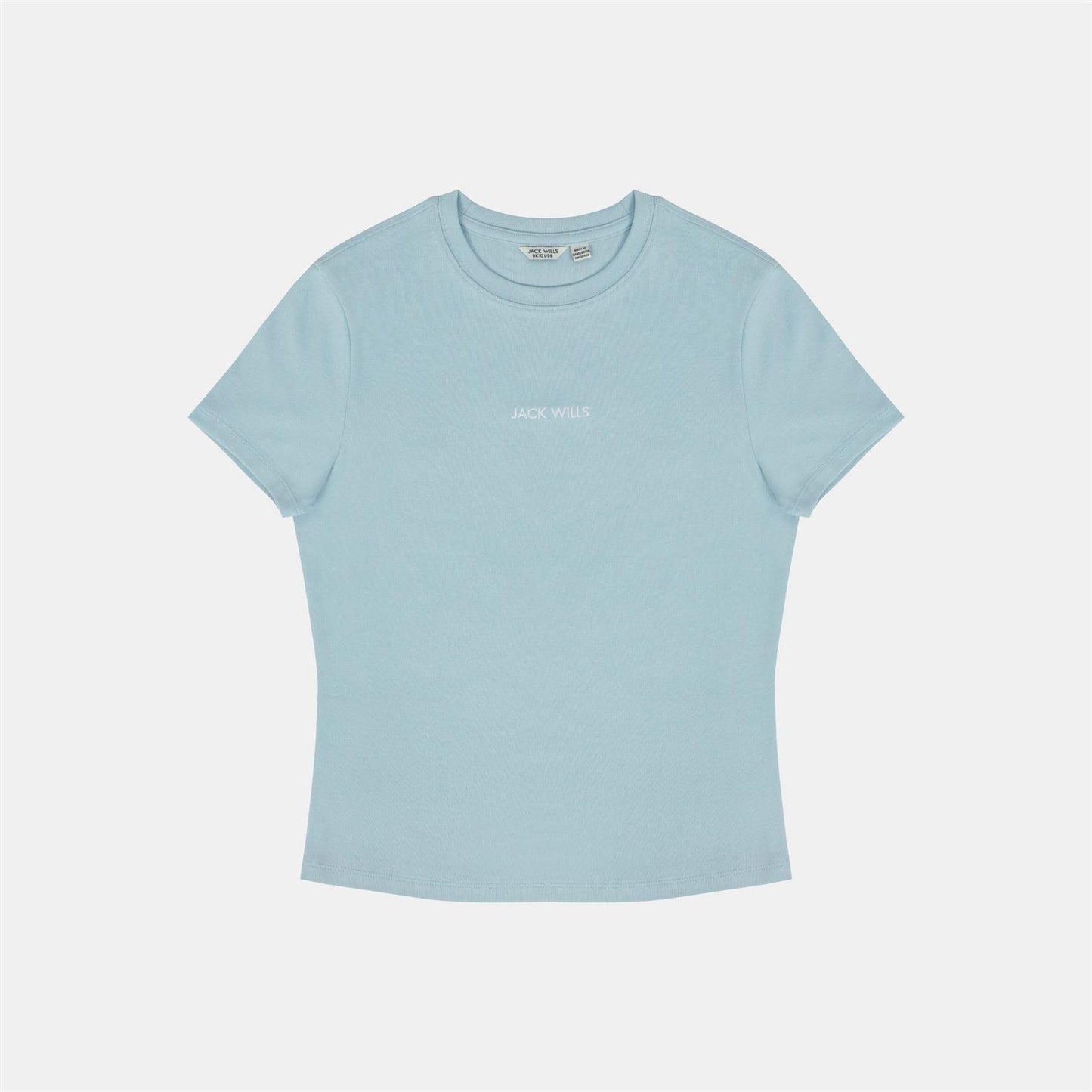 Blue - Front - Jack Wills Womens-Ladies Cotton T-Shirt