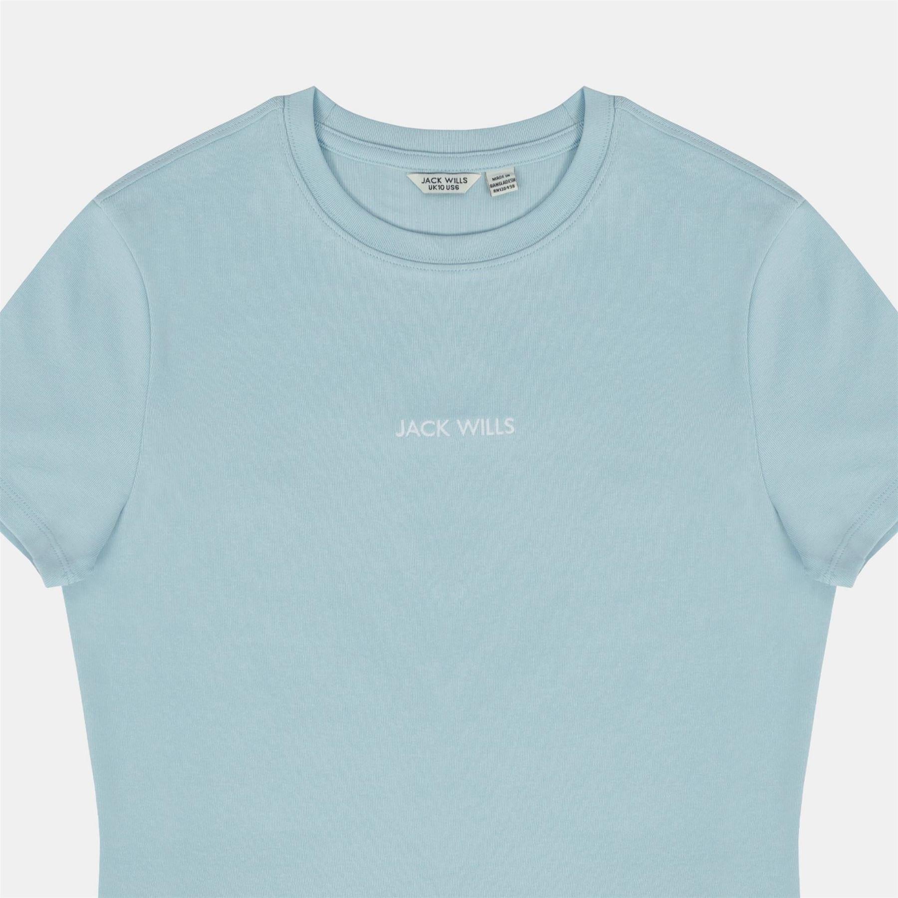 Blue - Lifestyle - Jack Wills Womens-Ladies Cotton T-Shirt