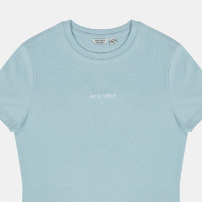 Blue - Lifestyle - Jack Wills Womens-Ladies Cotton T-Shirt