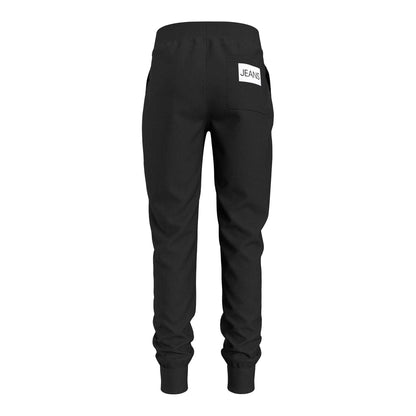 Black - Back - Calvin Klein Boys Institutional Jogging Bottoms