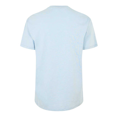 Blue - Back - Armani Exchange Mens Logo Cotton T-Shirt
