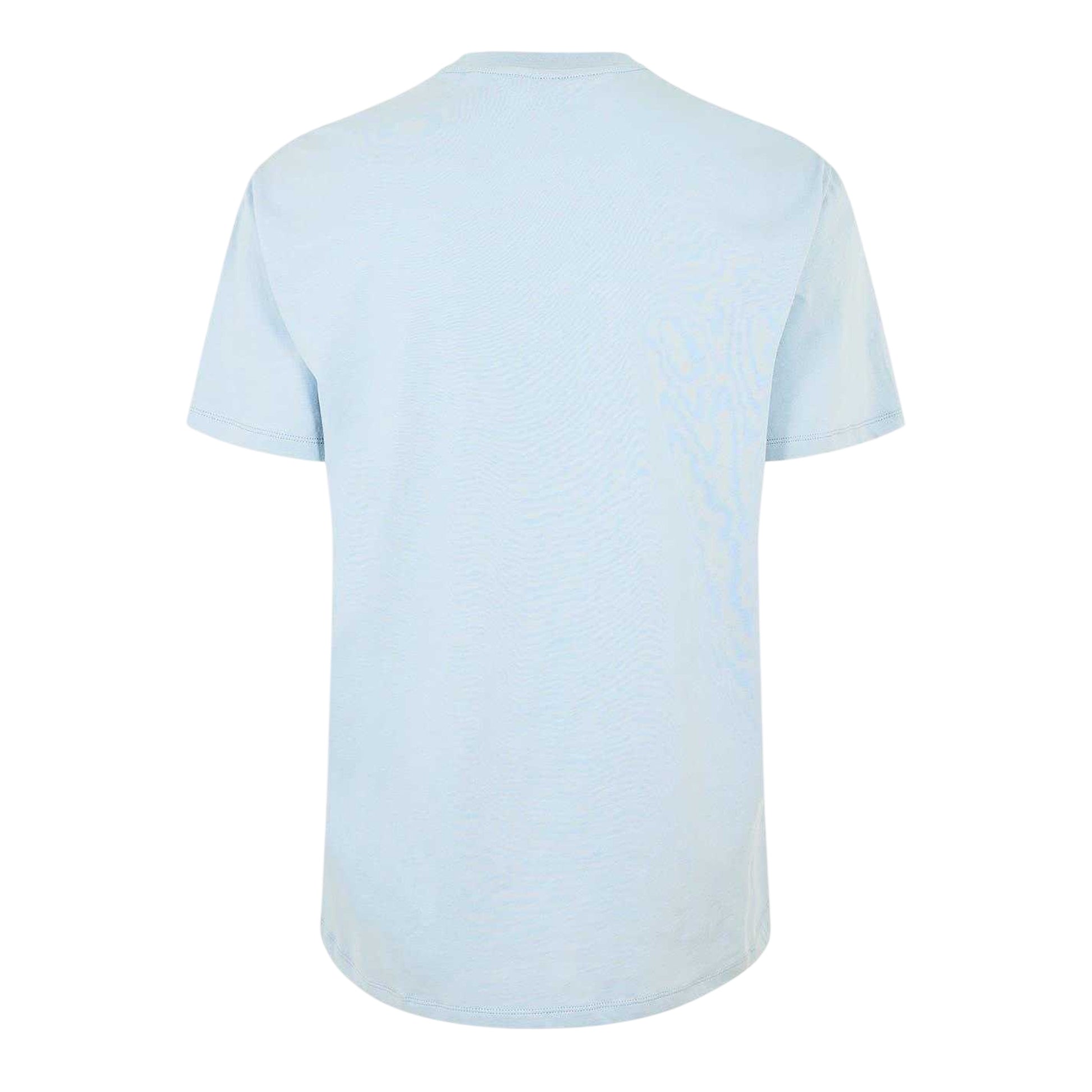 Blue - Back - Armani Exchange Mens Logo Cotton T-Shirt