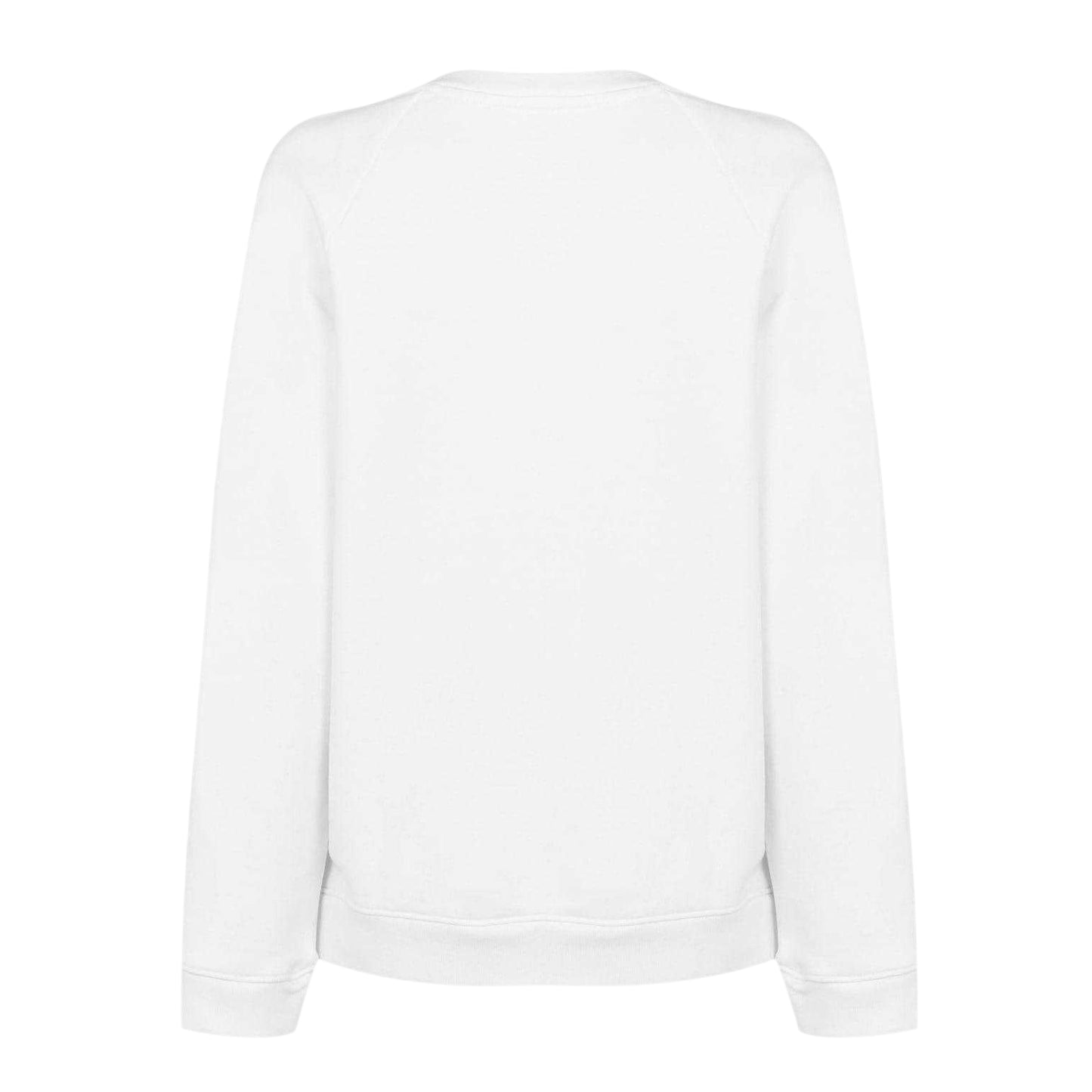 White - Back - Levis Womens-Ladies Batwing Logo Crew Neck Sweatshirt