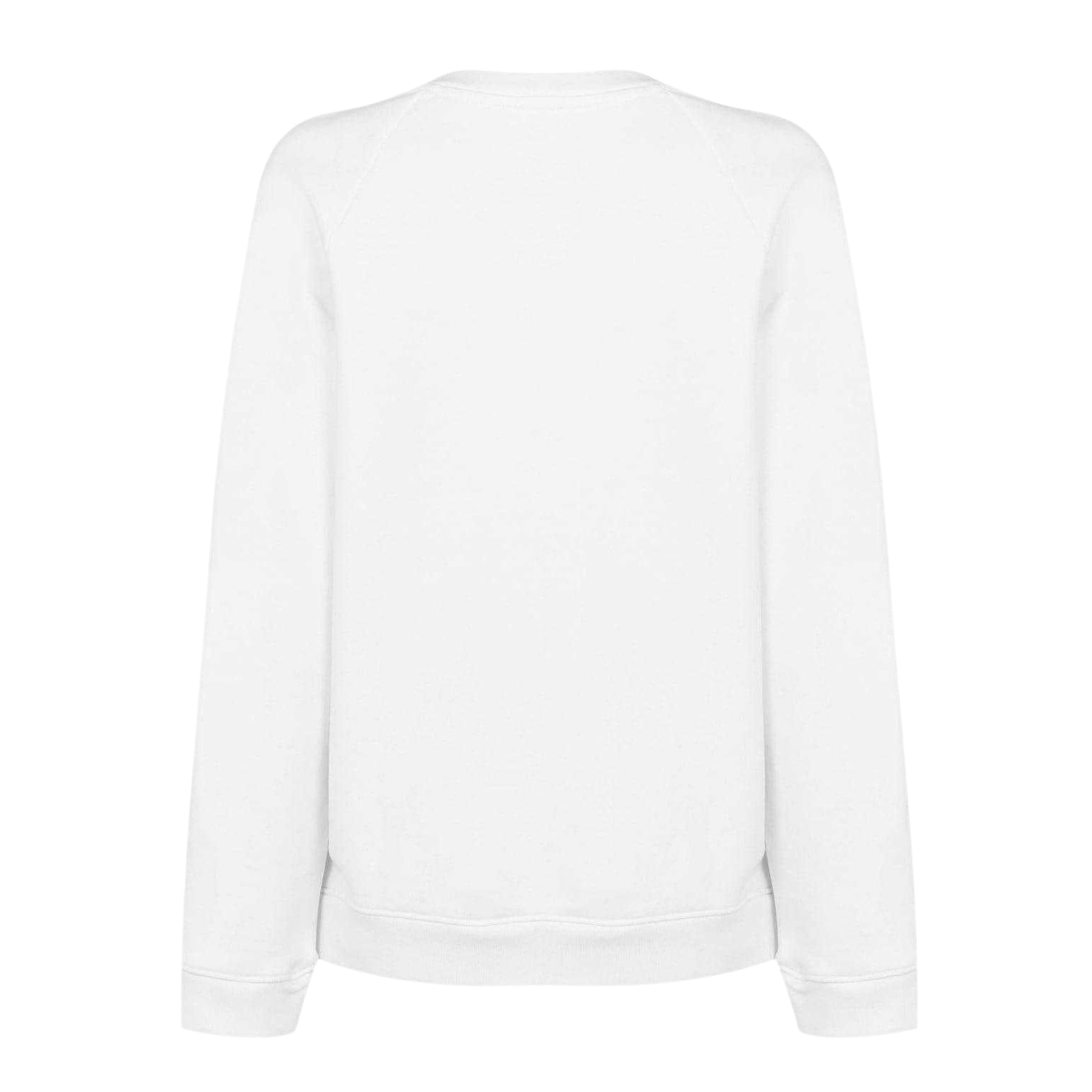 White - Back - Levis Womens-Ladies Batwing Logo Crew Neck Sweatshirt