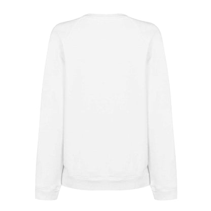 White - Back - Levis Womens-Ladies Batwing Logo Crew Neck Sweatshirt