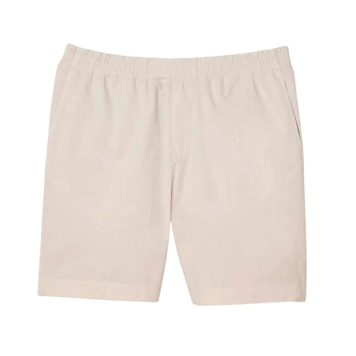 Grey - Front - Lacoste Mens Organic Cotton Shorts