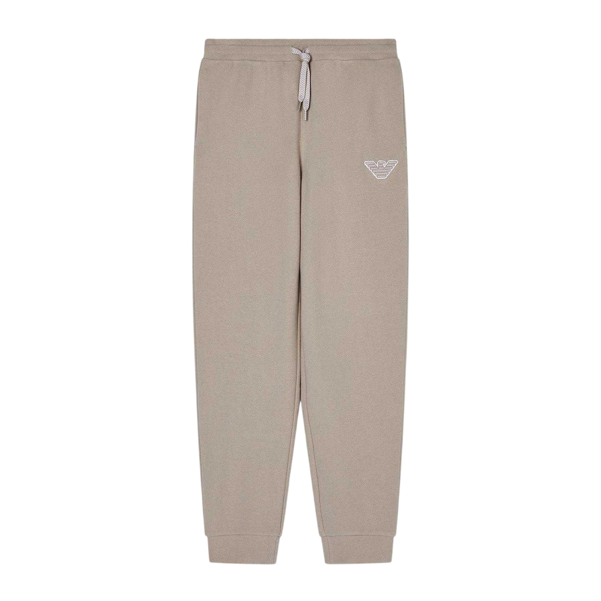 Nut - Front - Emporio Armani EA7 Mens Fleece Jogging Bottoms