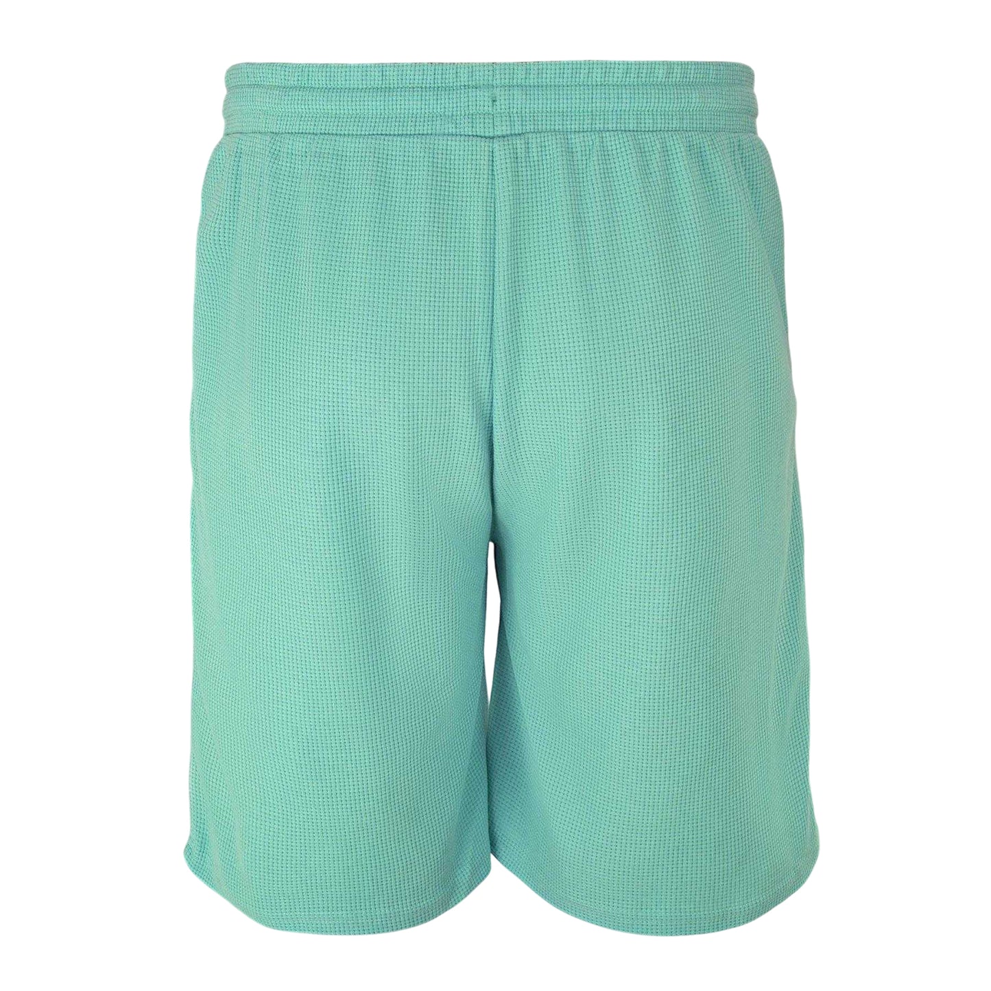 Light Green - Back - Fabric Mens Cotton Blend Shorts