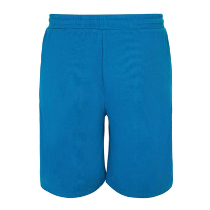 Royal Blue - Back - Fabric Mens Cotton Blend Shorts
