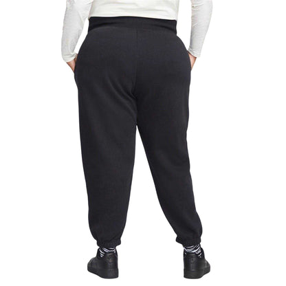 Black-Sail - Back - Nike Womens-Ladies Phoenix Fleece Jogging Bottoms