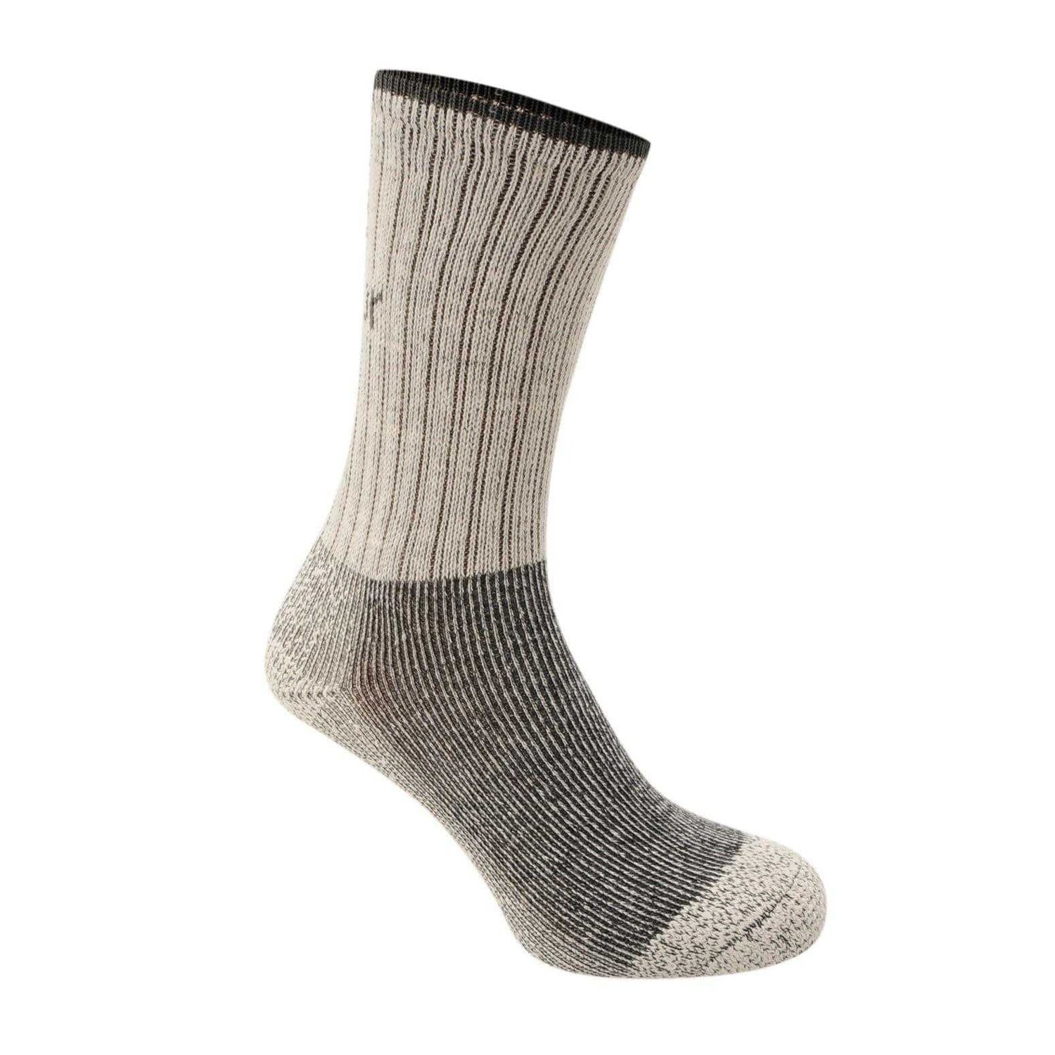 Beige - Side - Karrimor Womens-Ladies Heavyweight Boot Socks (Pack of 3)