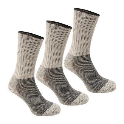 Beige - Front - Karrimor Womens-Ladies Heavyweight Boot Socks (Pack of 3)