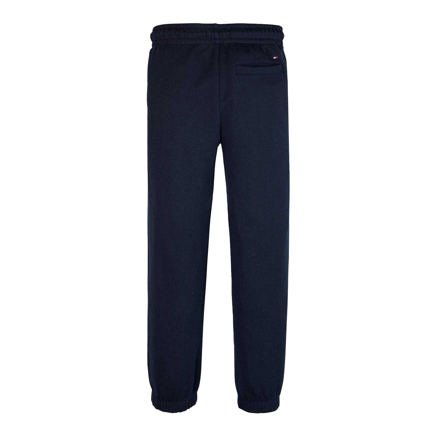 Navy - Back - Tommy Hilfiger Boys Script Jogging Bottoms