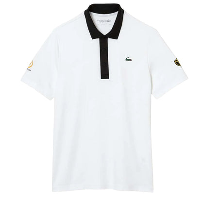White - Front - Lacoste Unisex Adult Presidents Cup Polo Shirt