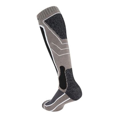 Dark Grey - Side - Nevica Mens Meribel Ski Socks (Pack of 2)