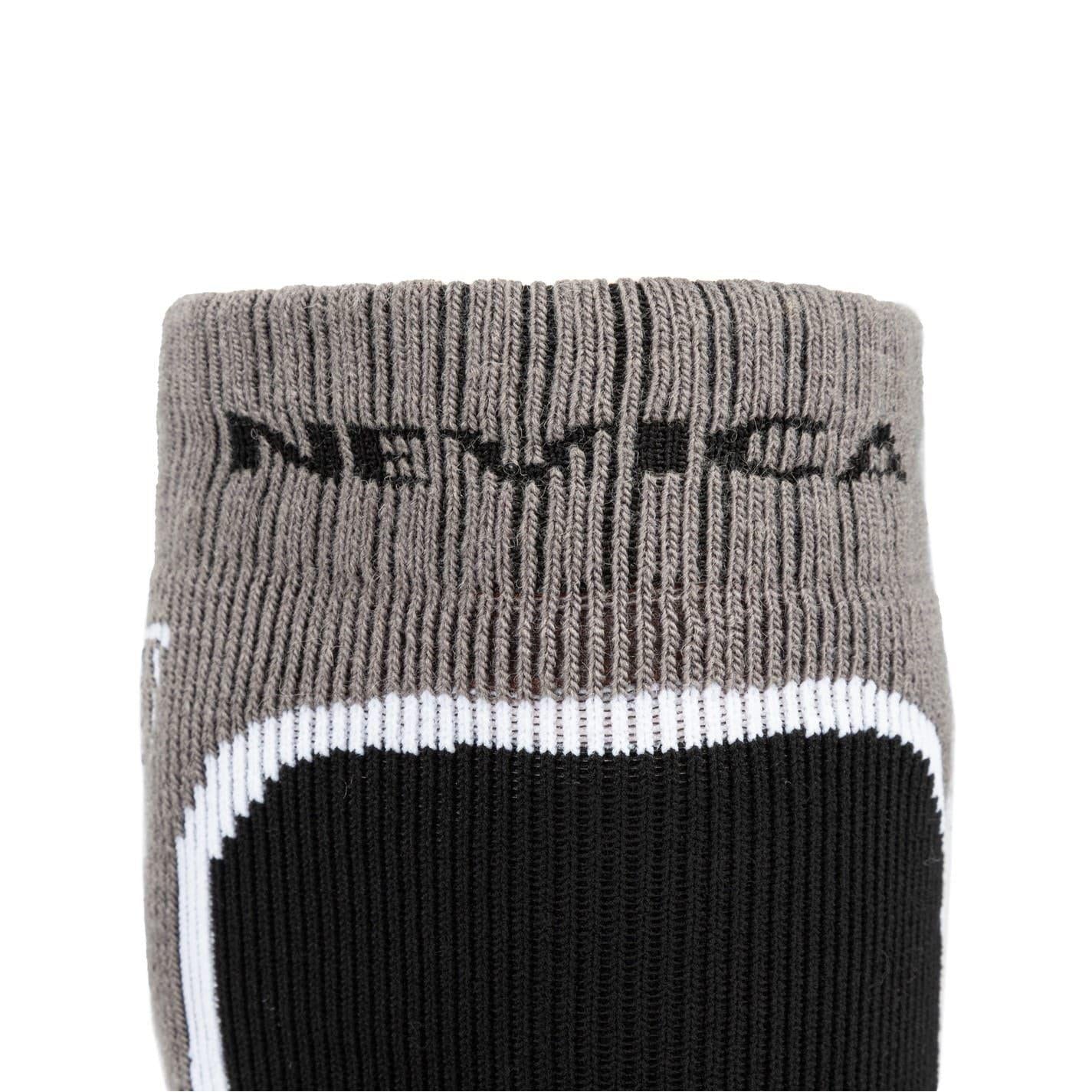 Dark Grey - Pack Shot - Nevica Mens Meribel Ski Socks (Pack of 2)
